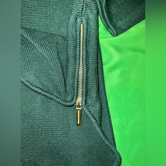 Michael by Michael Kors Green Long Sleeve Sweater size Medium - Picture 6 of 9